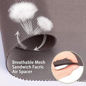 10L0L breathable mesh fabric seat cover provides cool comfort