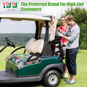 10L0L breathable seat cover closeup improves airflow for cooler rides.