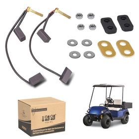 10L0L brush kit for Yamaha G8/G9/G14/G16 showing replacement brushes for smooth motor performance.
