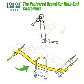 10L0L bushings and sleeves for rear springs durability