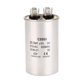 10L0L capacitor label close-up confirms OEM replacement compatibility across brands.