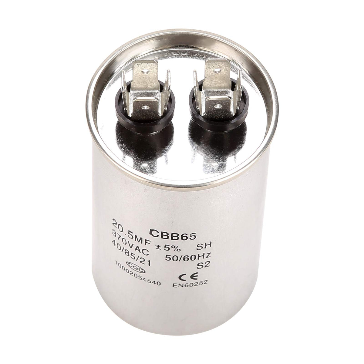 10L0L capacitor in box emphasizes ready-to-install replacement for chargers.