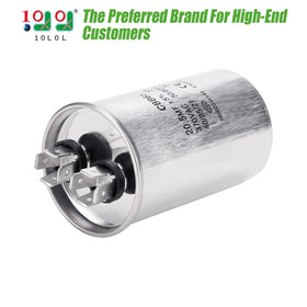 10L0L capacitor side view highlights compact design for quick retrofits.