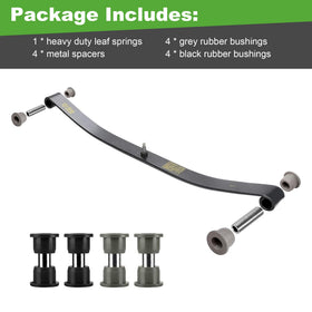 10L0L carbon steel leaf spring assembly ensures reliable durability