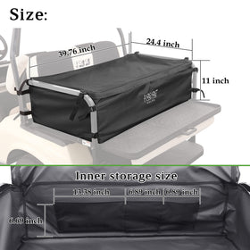 10L0L cargo bag fits EZGO, Yamaha, and Club Car carts