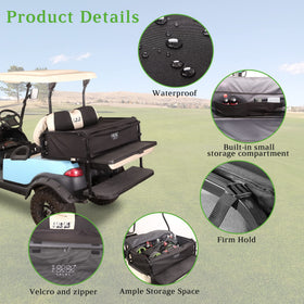 10L0L cargo bag stores groceries securely during cart trips
