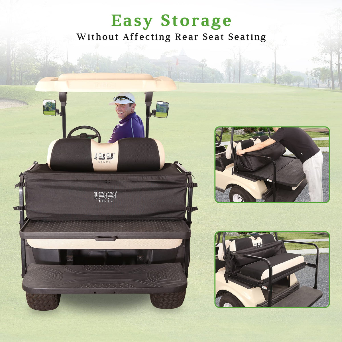10L0L cargo bag installs quickly without drilling