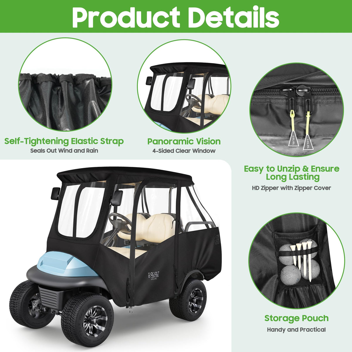 10L0L carrying bag included for easy transport