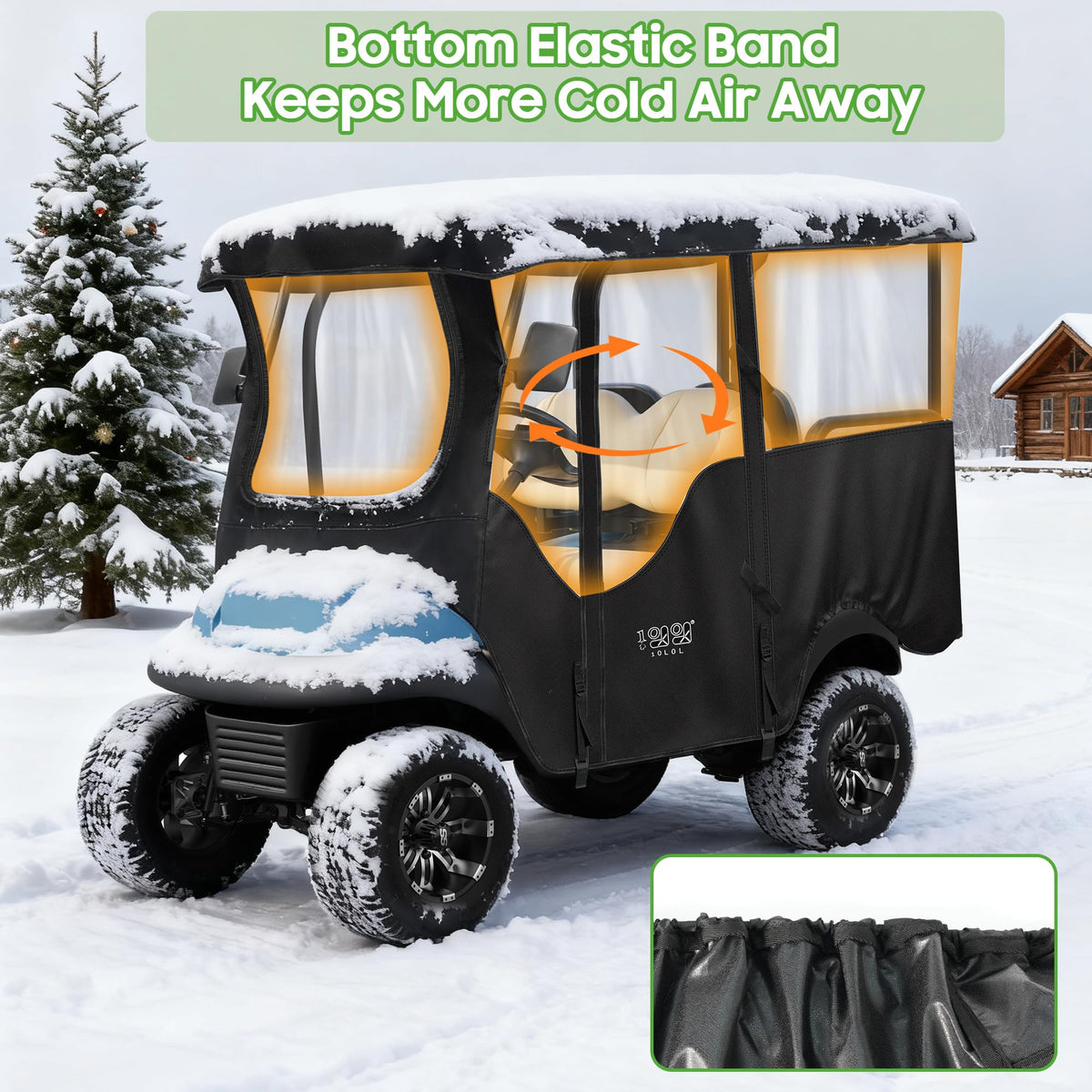 10L0L included carrying bag for simple storage and transit