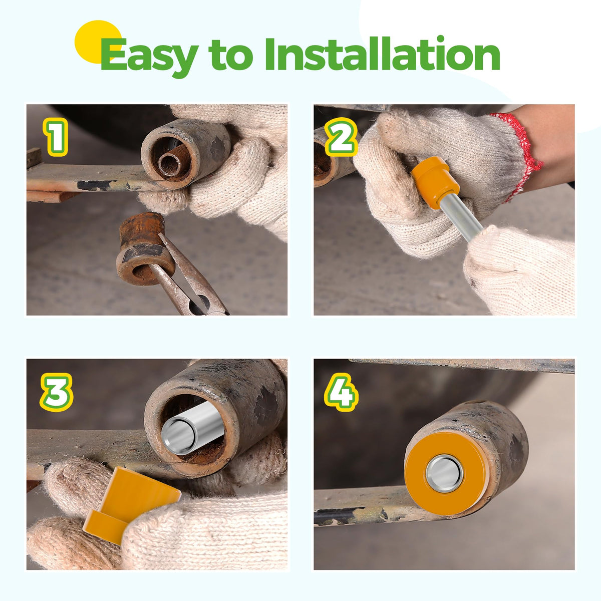 10L0L cart ride improvement after install visual showing smoother drive