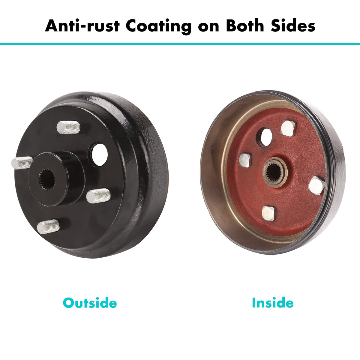 10L0L castellated nut included for secure installation and long-lasting performance.