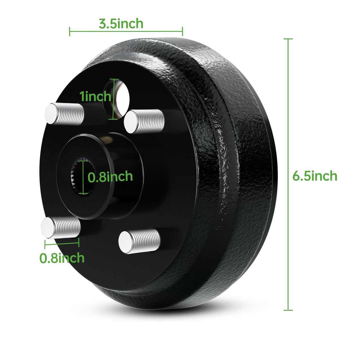 10L0L installation nuts, cotter pin, and washers included