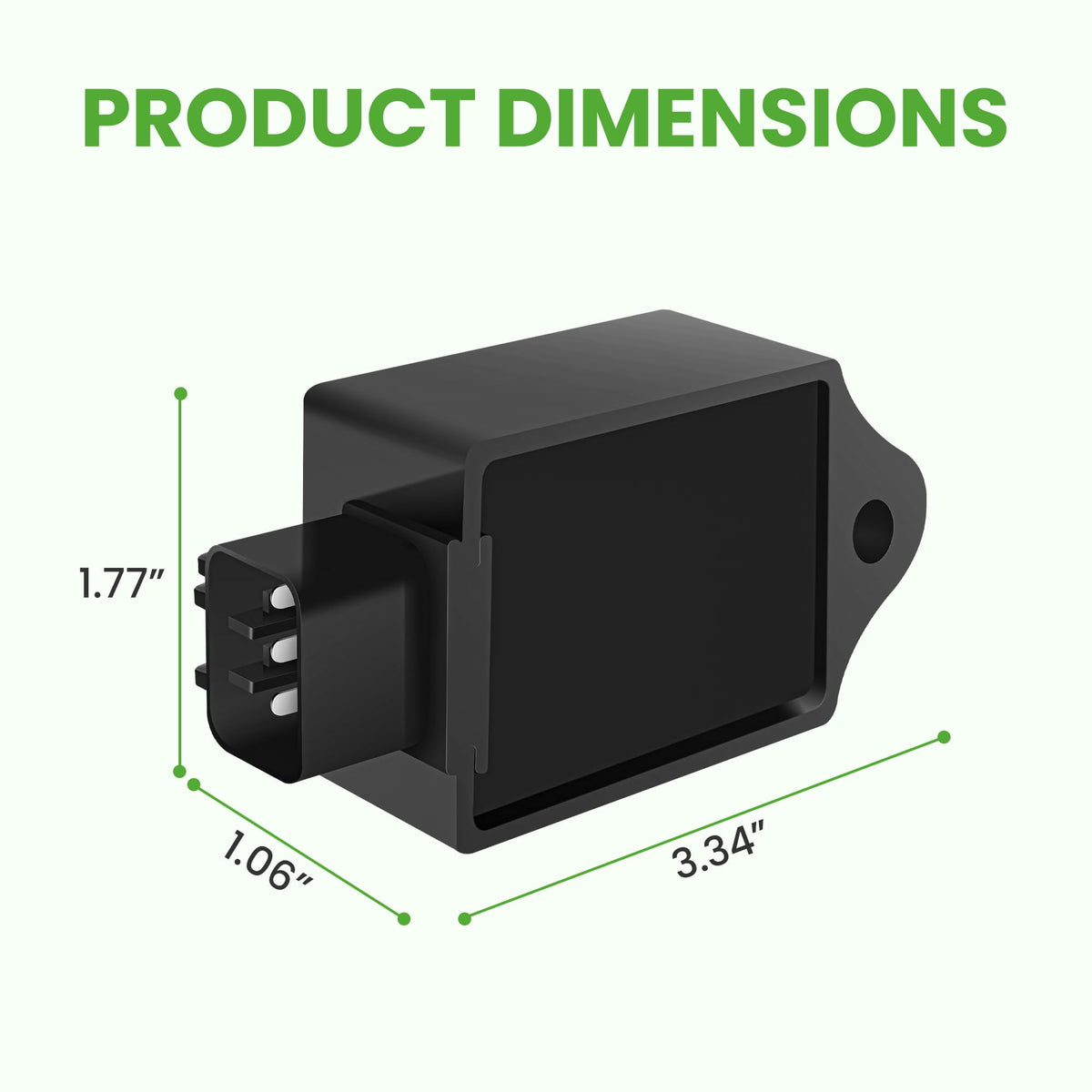 10L0L CDI box packaging with included ignition part.