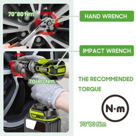 Center cap dimensions indicate precise fit for 8–12 inch wheels