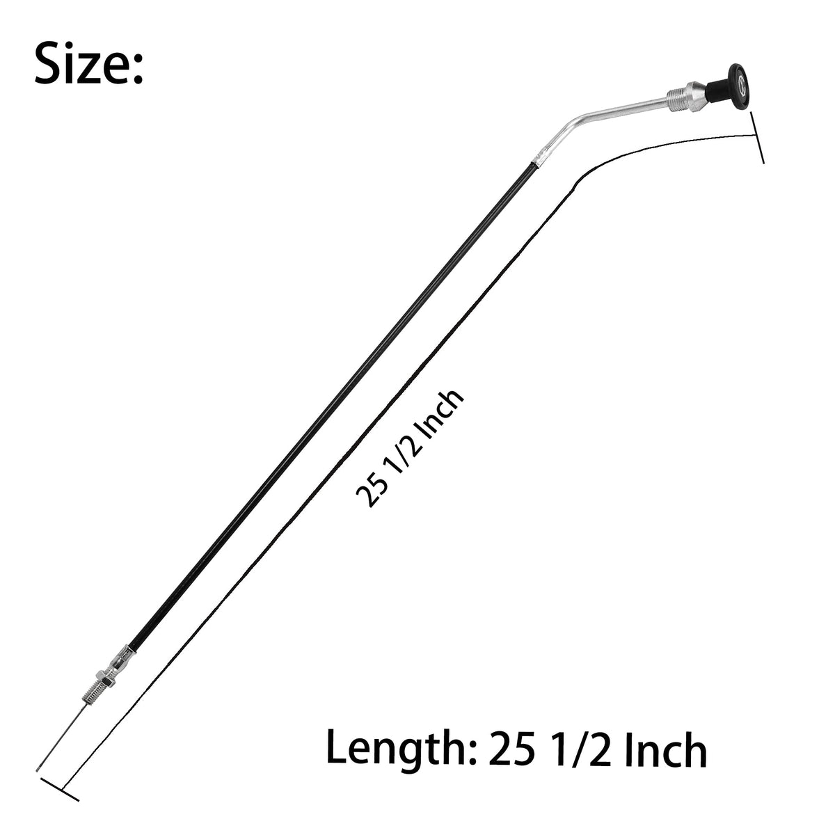 10L0L choke cable in packaging, ready for install.