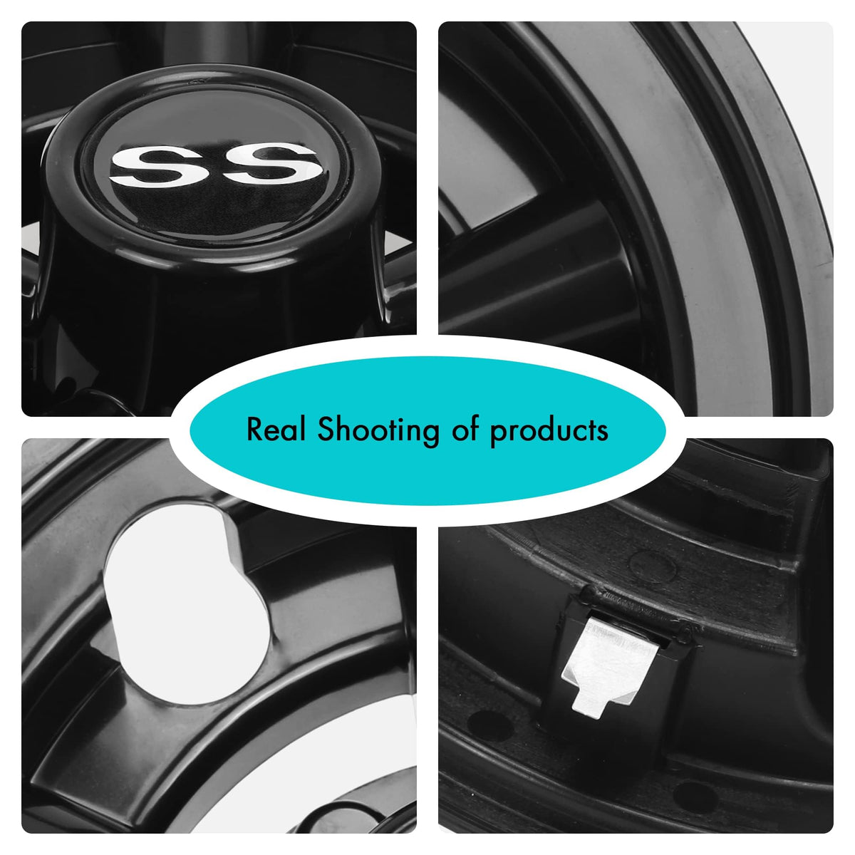 10L0L chrome hub caps 8-inch provide secure, easy replacement.