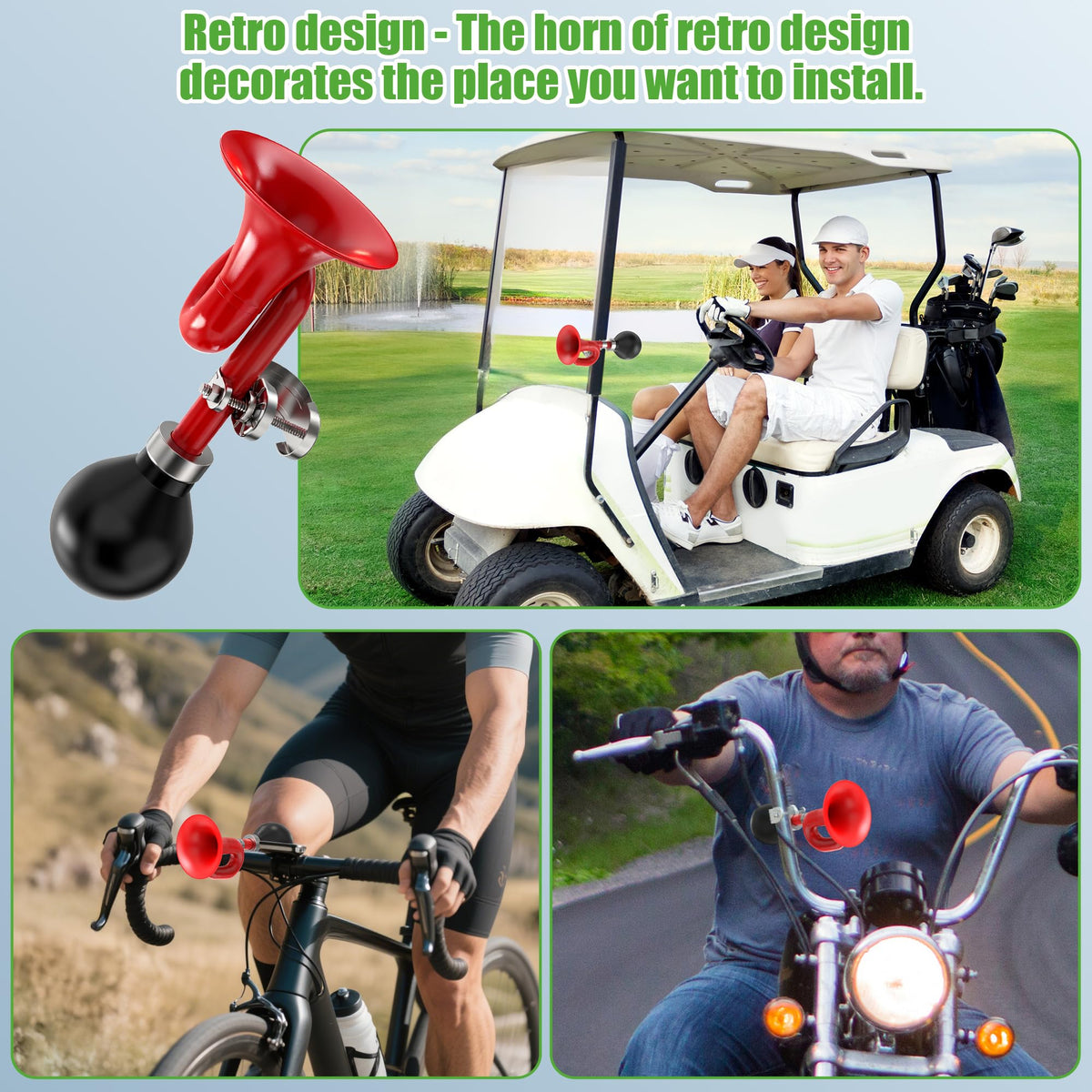 10L0L retro design adds vintage charm to golf carts