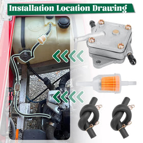 10L0L cleaning brush aids quick maintenance of connections and mounting areas.