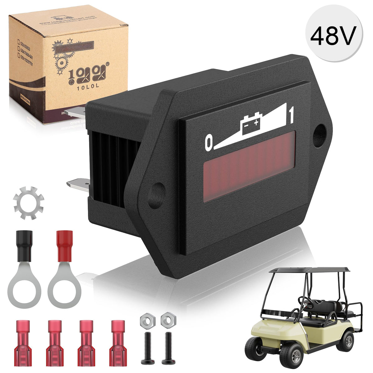 10L0L clear, backlit readouts visible in any light conditions