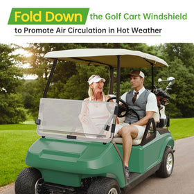 10L0L clear polycarbonate windshield offers sharp visibility.