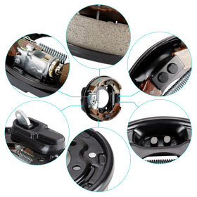 10L0L brake assembly passenger-side cluster for Club Car DS enhances braking reliability.
