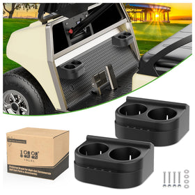 10L0L Club Car cup holder kit dual for DS 1993-Up, easy-to-install accessory.