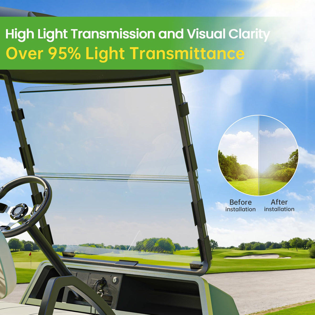 10L0L fit for Club Car DS 1982-2000.5 ensures seamless OEM-style installation