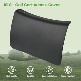 10L0L Club Car DS replacement panel back view demonstrates snug fit