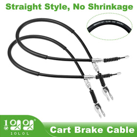 10L0L Club Car DS brake cable assembly compatible with OEM standards.