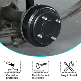 10L0L Club Car DS brake kit image, precise fitment confirmation.