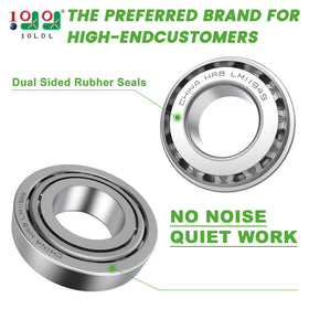 Cone components of the 10L0L hub bearings kit for Club Car DS Carryall