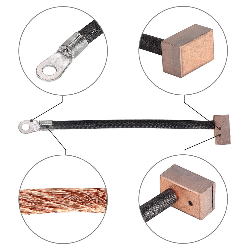 10L0L 36V/48V wiper brush kit in use on gas and electric Club Car