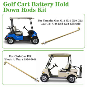 10L0L Club Car DS electric rod kit secured for reliable hold