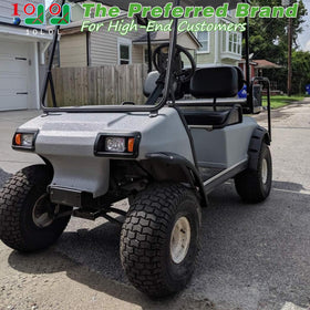 10L0L Club Car DS Fender Flare Set-4 close-up reveals durable mounting hardware.
