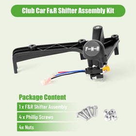 10L0L Club Car DS package shows complete replacement kit for aging shifters.