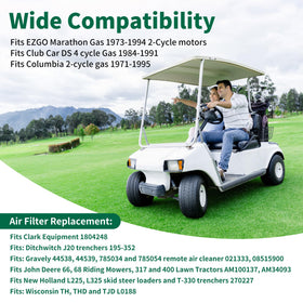 10L0L Club Car DS gas air filter for better filtration