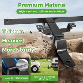 10L0L hitch in rust-resistant black primer for long-lasting field use
