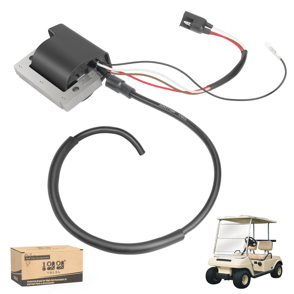 10L0L Club Car DS ignition coil 1984-1989, reliable OEM replacement.