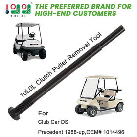10L0L Club Car DS clutch puller closeup showing precise fit.