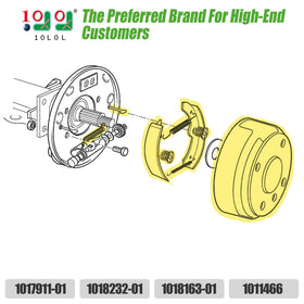 10L0L club car DS/Precedent compatibility image showing OEM-grade replacement fit.
