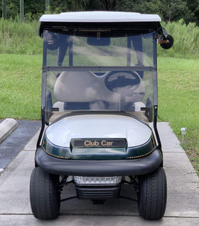 10L0L installation ready for Club Car DS Precedent fold-down windshield