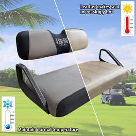 10L0L Club Car DS rear seat cover protects against wear and dirt