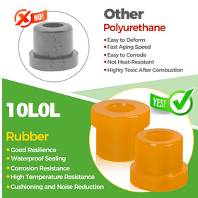 10L0L Club Car DS rear spring bushing kit for precise fit