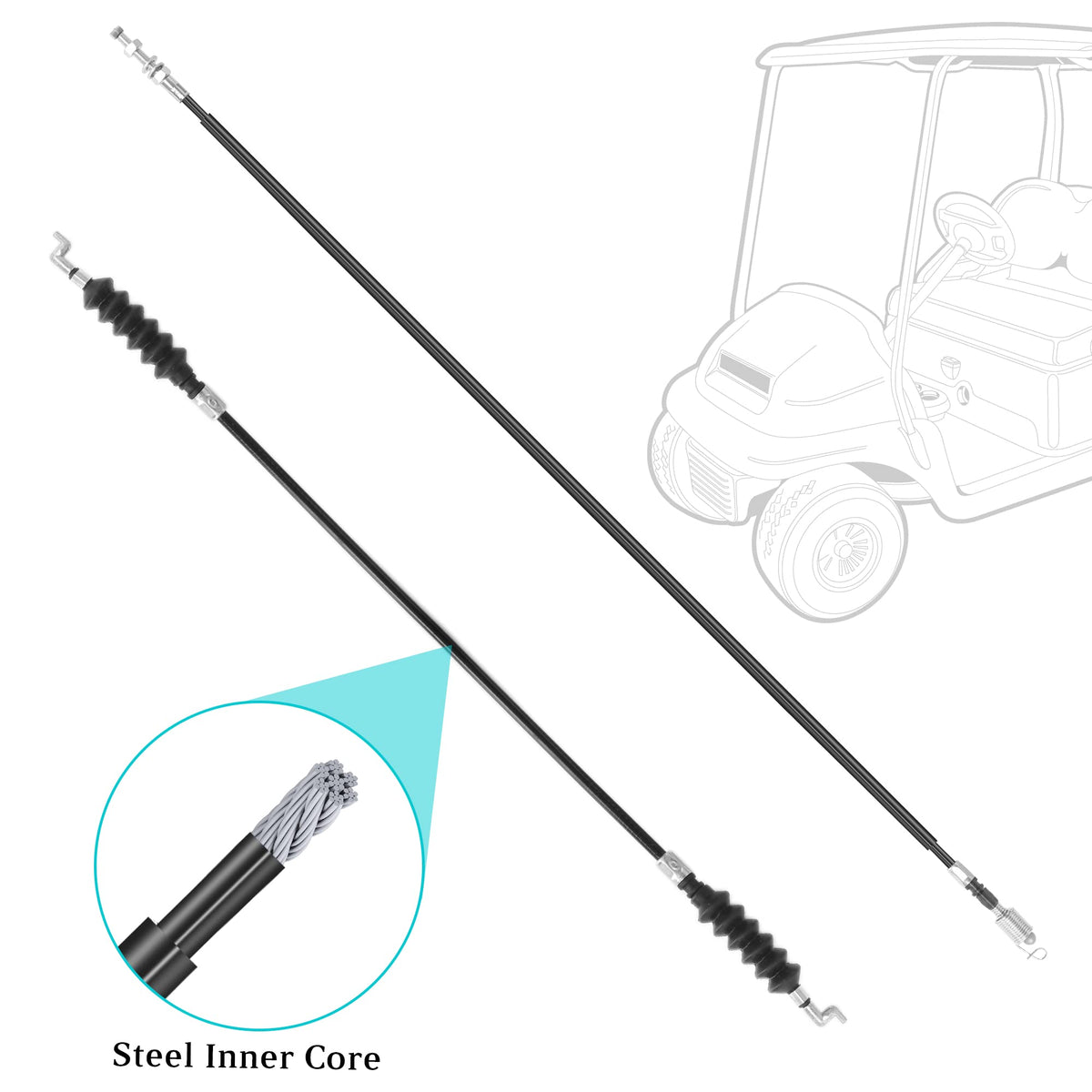 10L0L Club Car Precedent compatibility note and labeling on kit.