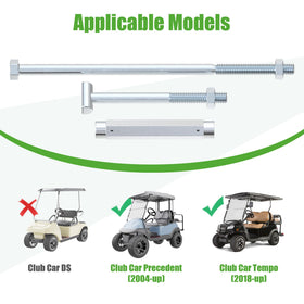 10L0L Club Car Precedent compatibility label visible for correct fit.