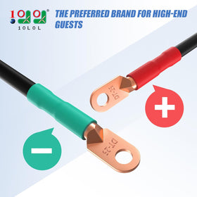 10L0L Club Car Precedent compatible terminals ensure solid, corrosion-resistant connections
