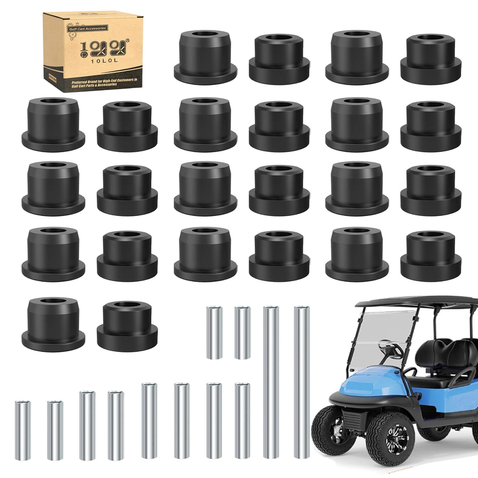 10L0L Club Car Precedent front lower spring bushing improves ride stability.
