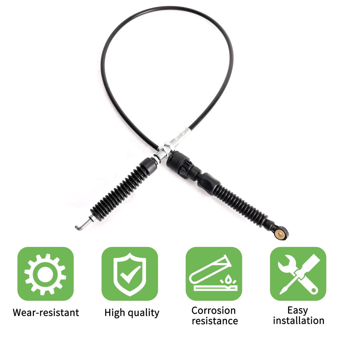 10L0L club car precedent shift cable 2015 up for easy install.