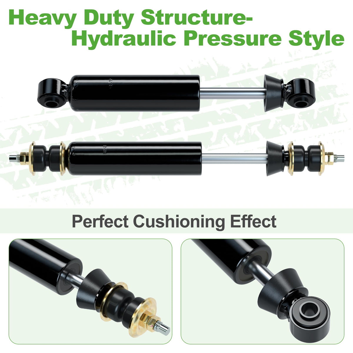 10L0L Club Car Tempo front shock assembly delivers even ride quality