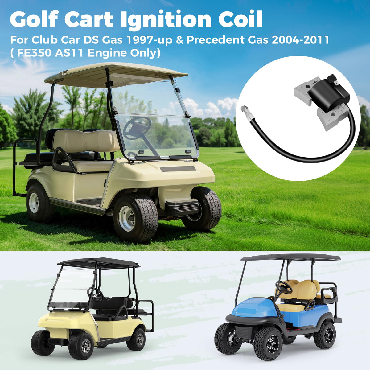 10L0L coil wiring and connectors provide stable ignition signals